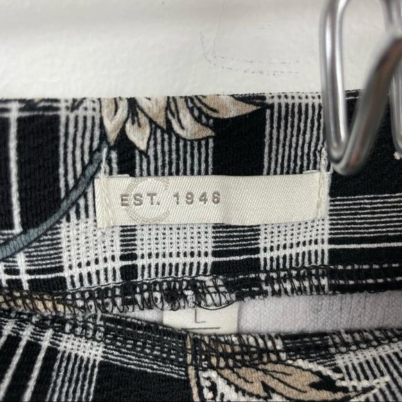 C est 1946 Floral Plaid Midi Pencil Skirt Size Large - Picture 5 of 6